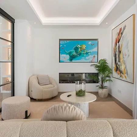 Villa Vacation Marbella I Promise, Private Hot Tub, Turquoise Pool, Sauna, Turkish Bath, Gym, Close To Golfs Estepona